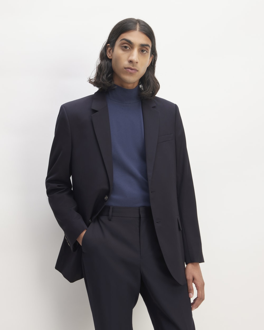 The Italian Wool Jacket | Navy