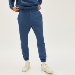 Alternative view of The Track Pant | Kingfisher Blue