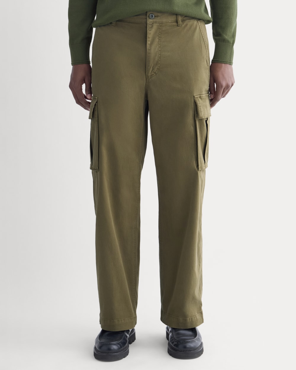 '90s Baggy Cargo Pant | Olive - Image 3