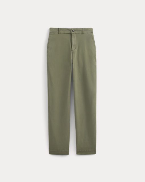 Alternative view of Relaxed Fit Chino | Lichen Green