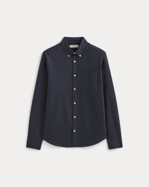 Alternative view of The Classic Oxford Shirt | Navy | Standard