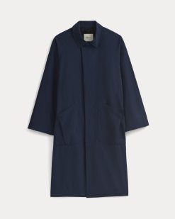 Alternative view of Re:Cycled Nylon Mac Coat | Deep Navy