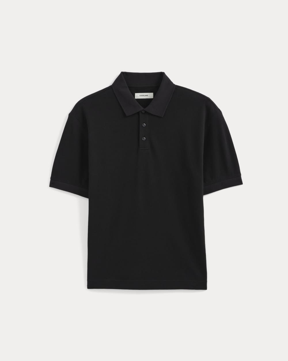 Classic Piqué Polo | Black - Image 2