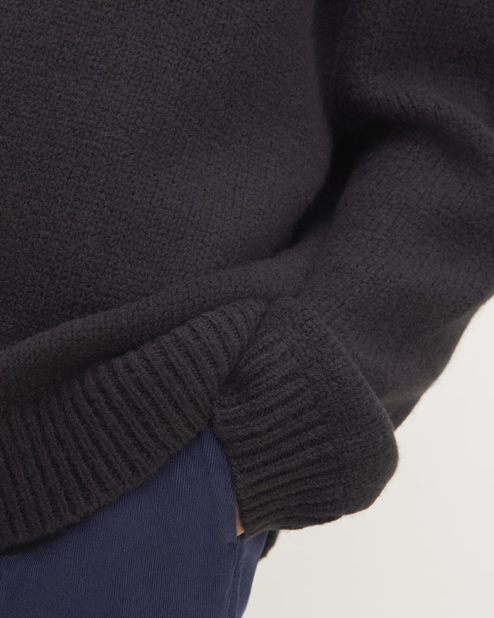 The Cloud Crewneck Sweater | Black - Image 5
