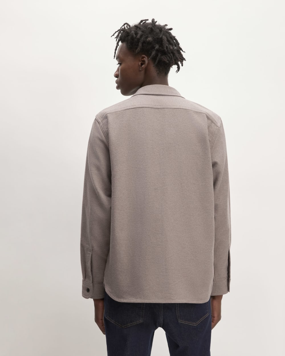 The Heavyweight Overshirt | Uniform | Heathered Brown - Image 6