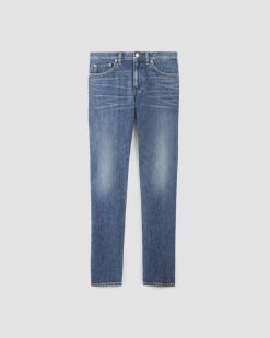 Alternative view of The Selvedge Straight Fit Jean | Inkwell Blue