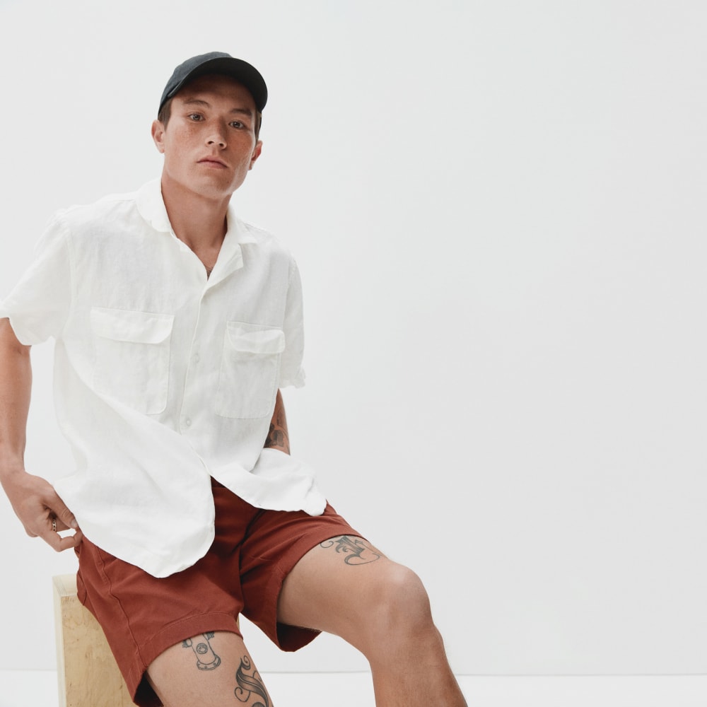 The Resort Shirt in Linen | White - Image 2