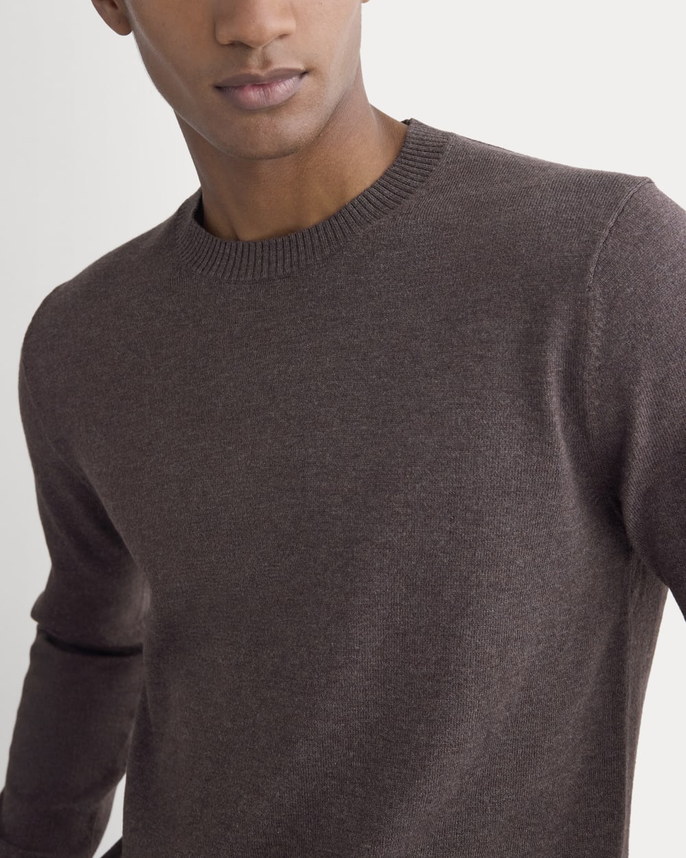 The No-Sweat Sweater | Uniform | Heathered Burgundy - Image 4