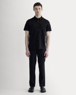 The Linen Trouser | Black