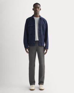 The Transit Chino | Graphite | Straight