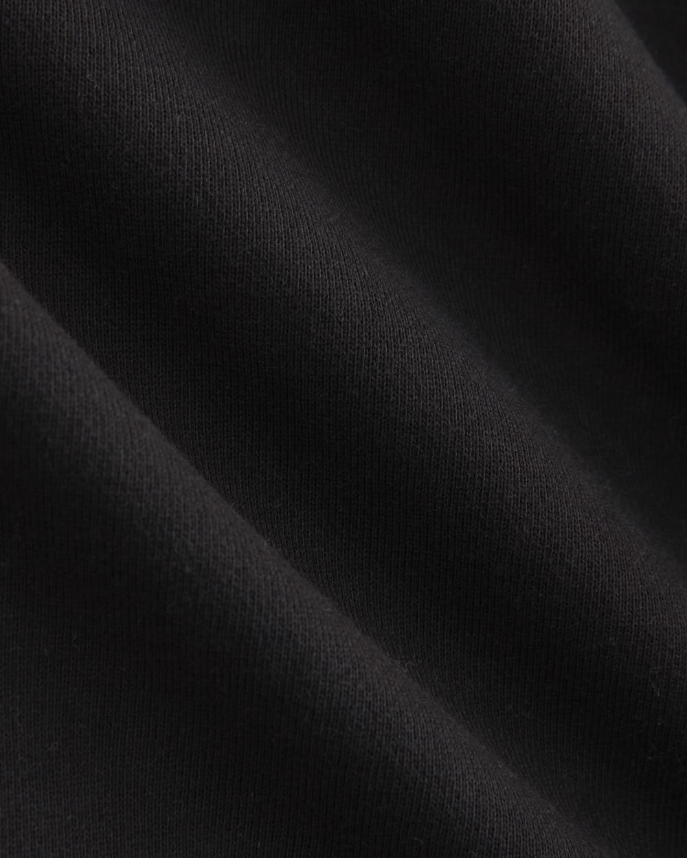 Lightweight Terry Sweatshirt | Black - Image 6