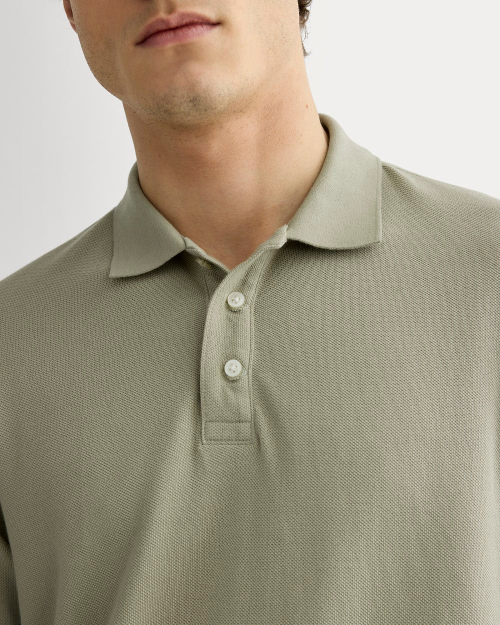 The Pique Polo | Eucalyptus - Image 4