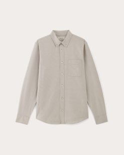 Alternative view of The Slim Oxford Shirt | Gray Houndstooth | Standard