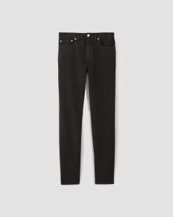 Alternative view of The Organic Taper Jean | Black