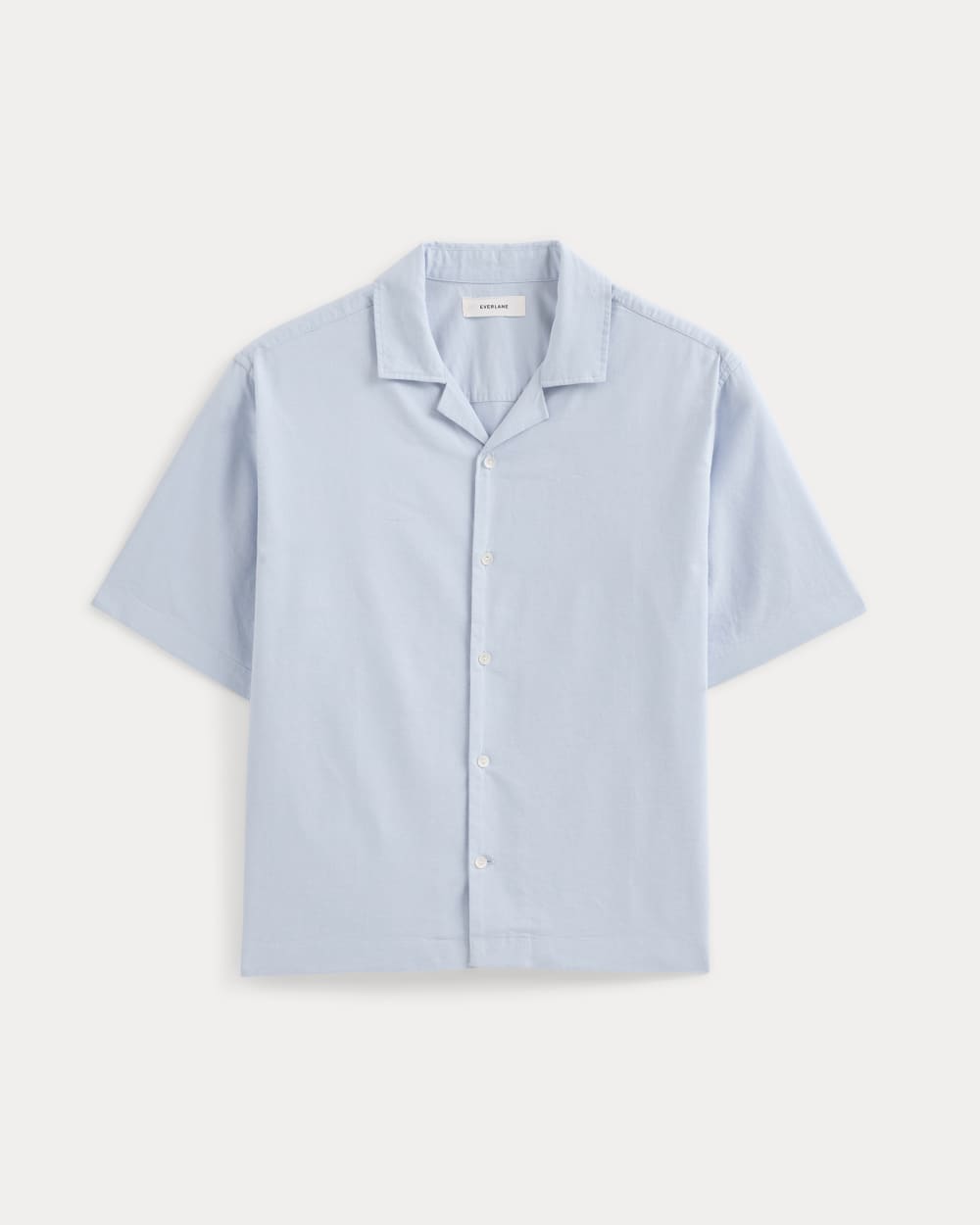 Cropped Resort Shirt | Light Blue - Image 2