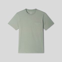 Alternative view of The Premium-Weight Pocket Tee | Uniform | Seagrass