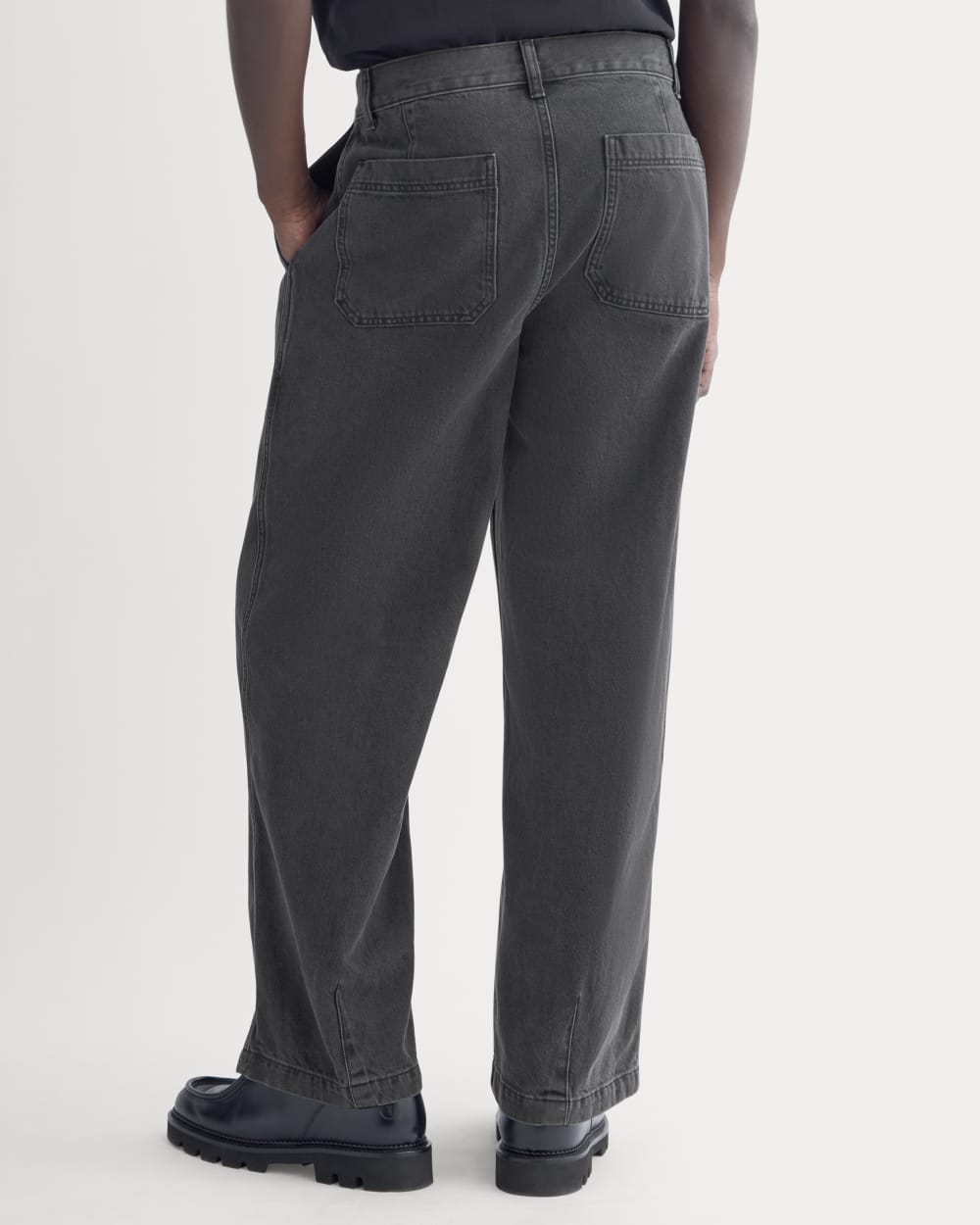 Baggy Rigid Jean | Washed Black | 30 - Image 4