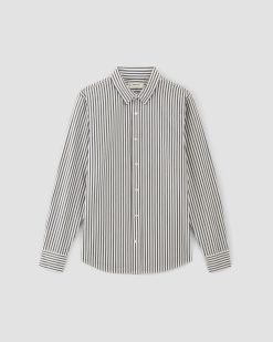 Alternative view of The Supima® Poplin Shirt | Optic White / Black