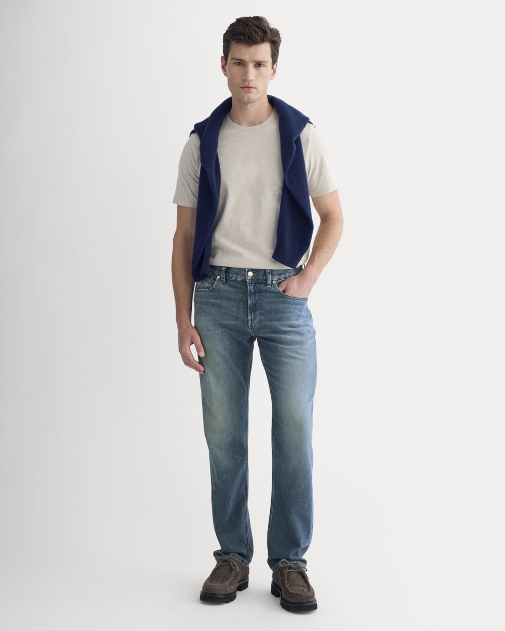 Midweight Tee | Heathered Oatmeal - Image 3