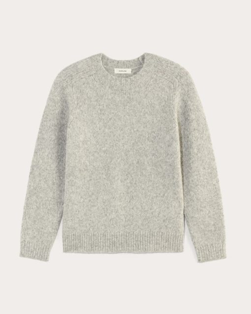Alternative view of The Cloud Crewneck Sweater | Heather Grey