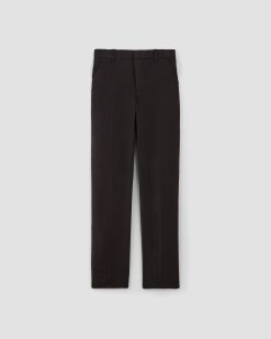 Alternative view of The Linen Trouser | Black