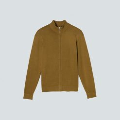 Alternative view of The No-Sweat Full Zip Sweater | Tapenade