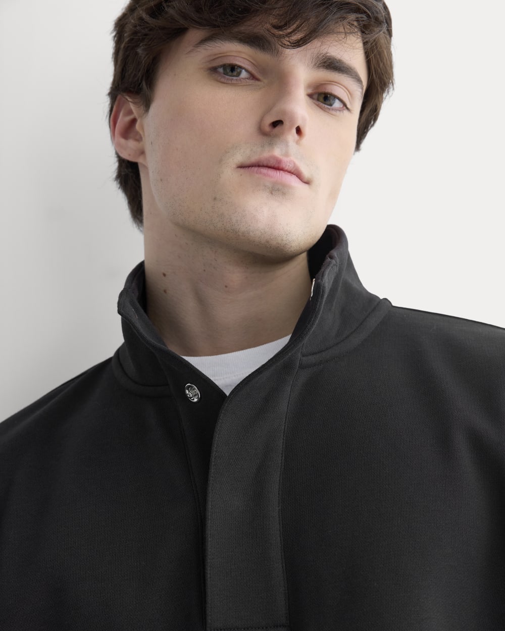 Off-Duty Terry Pullover | Black - Image 4