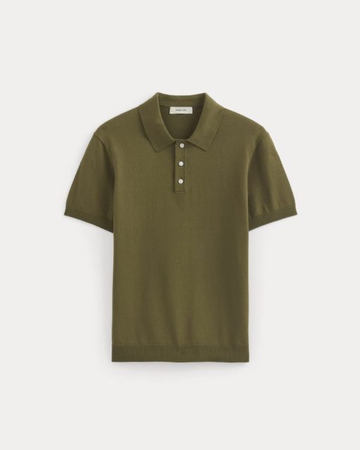 Alternative view of No-Sweat Polo | Olive