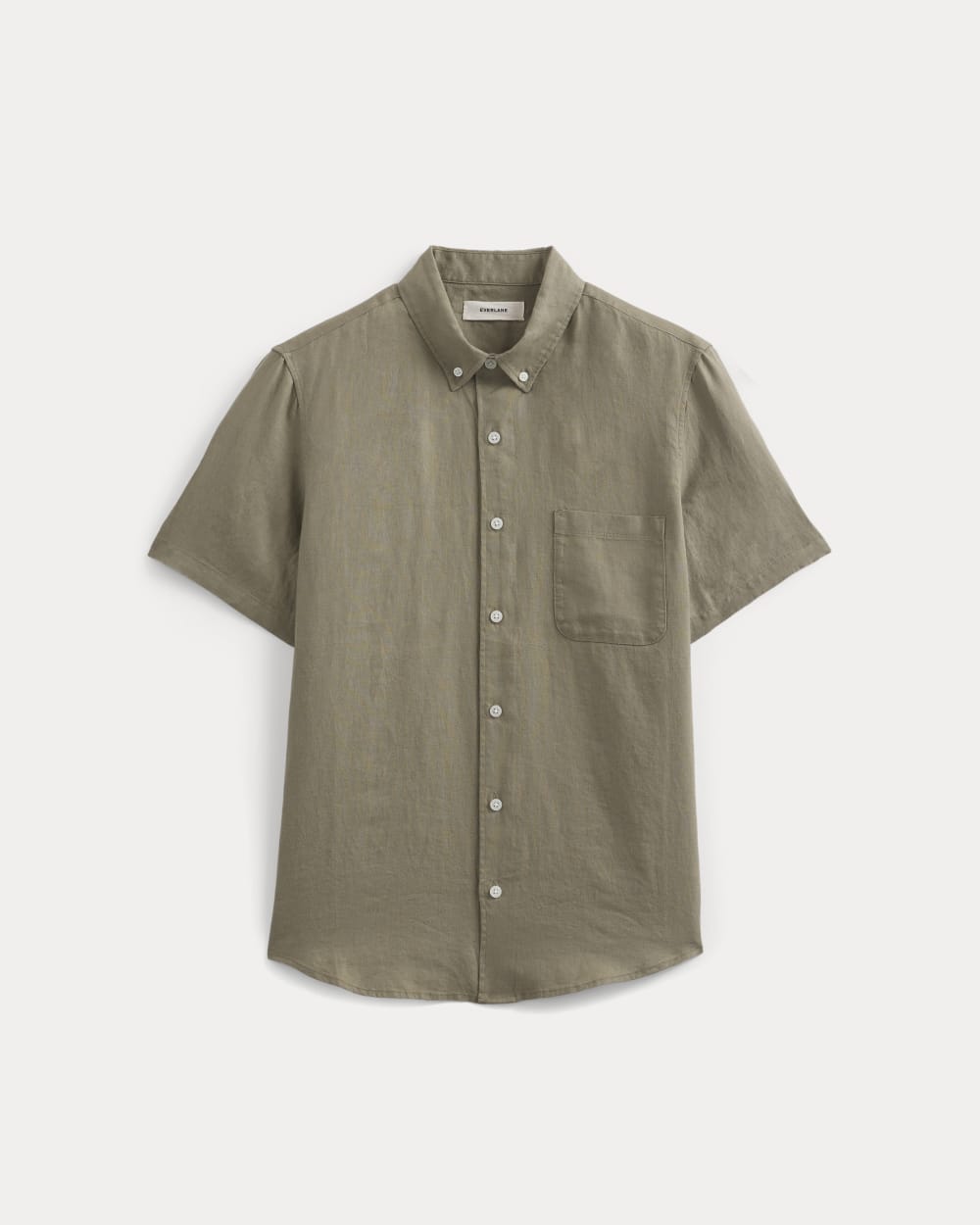 The Classic Short-Sleeve Shirt in Linen | Overland - Image 2