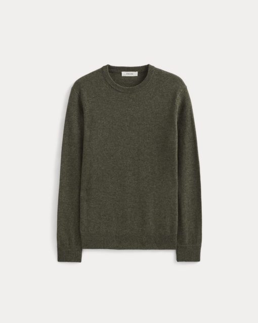 Alternative view of The Cashmere Crew | Heathered Army Green