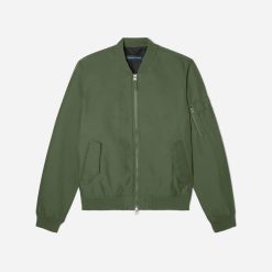 Alternative view of The Bomber Jacket | Uniform | Forest Green