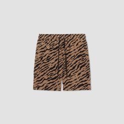 Alternative view of The ReNew Swim Short | Tiger Stripe Toasted Coconut