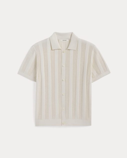 Alternative view of The No-Sweat Ribbed Polo | Birch