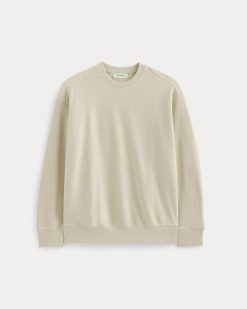 Alternative view of Twill Terry Jacquard Crew Sweatshirt | Peyote