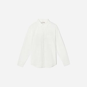 Alternative view of The Relaxed Poplin Shirt | White