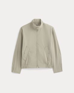 Alternative view of Re:Cycled Nylon Harrington Jacket | Trench Coat Khaki