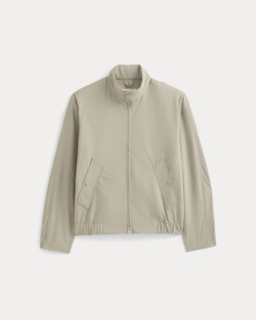 Alternative view of Re:Cycled Nylon Harrington Jacket | Trench Coat Khaki