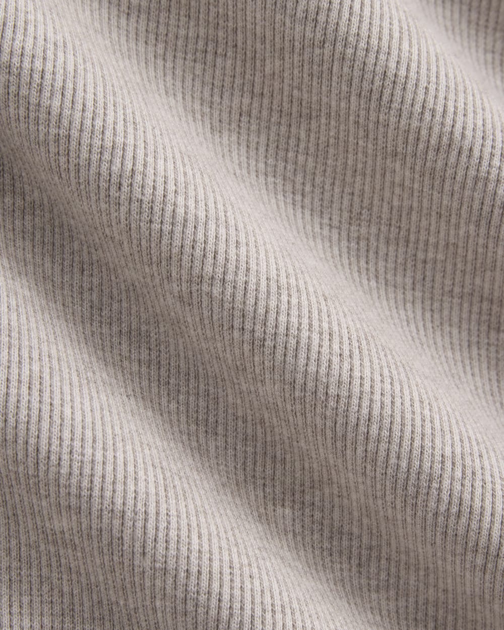 Vintage Rib Henley | Heathered Oatmeal - Image 7