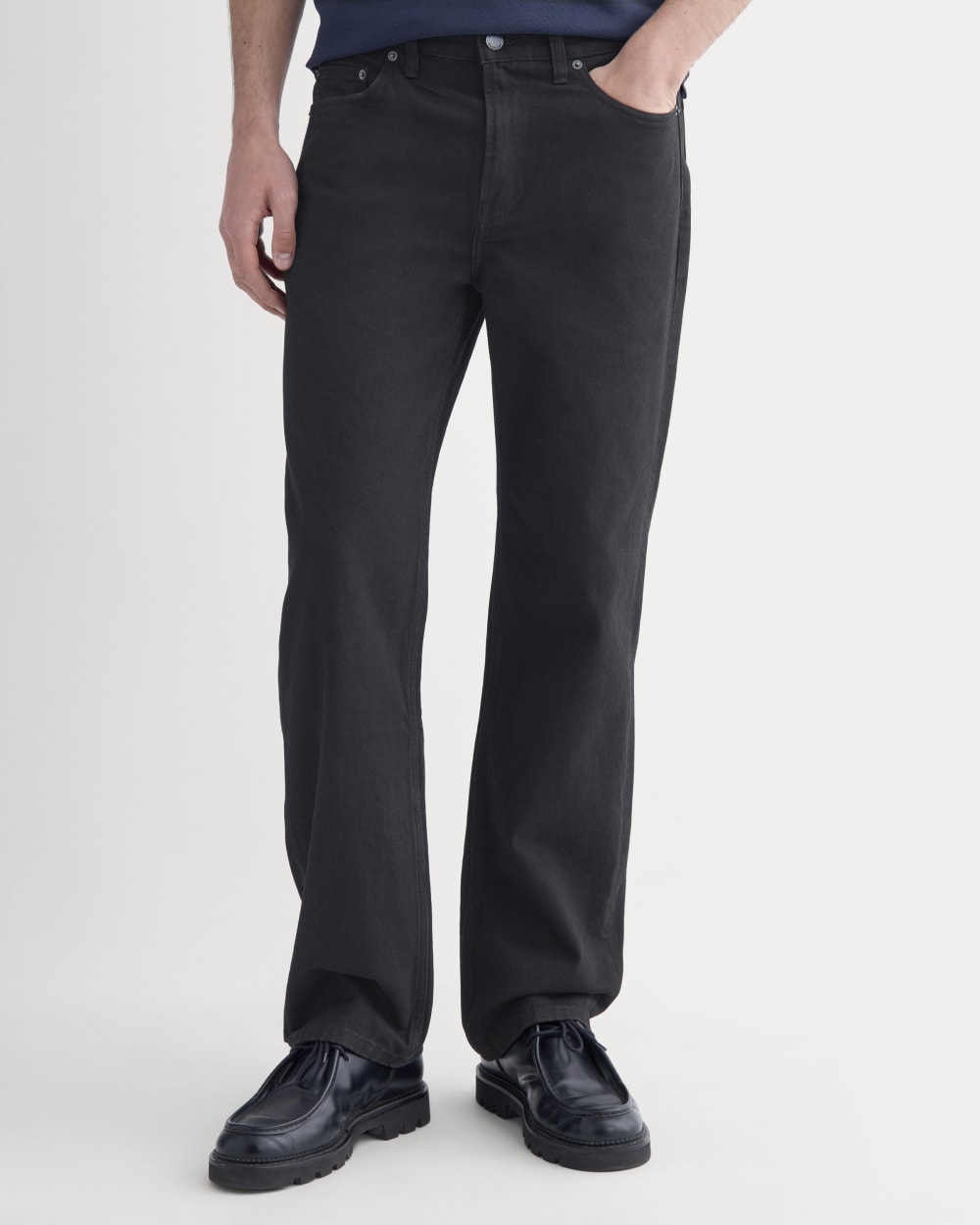 Classic Straight-Fit Jean | Black - Image 4