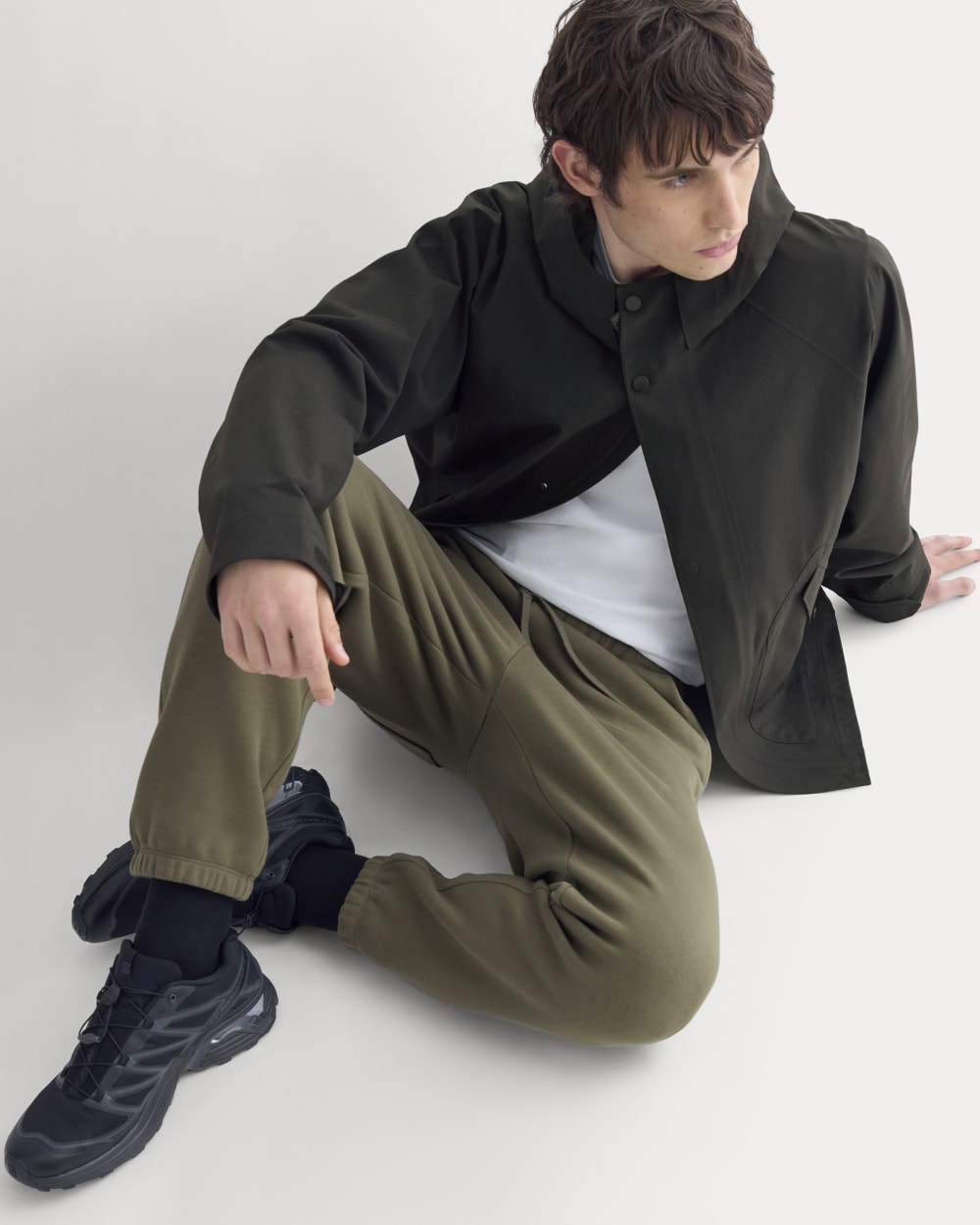 Luxe Fleece Jogger | Olive Night - Image 5