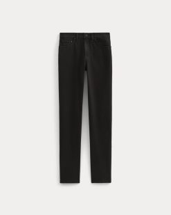 Alternative view of The Organic Cotton Straight-Leg Jean |  Black