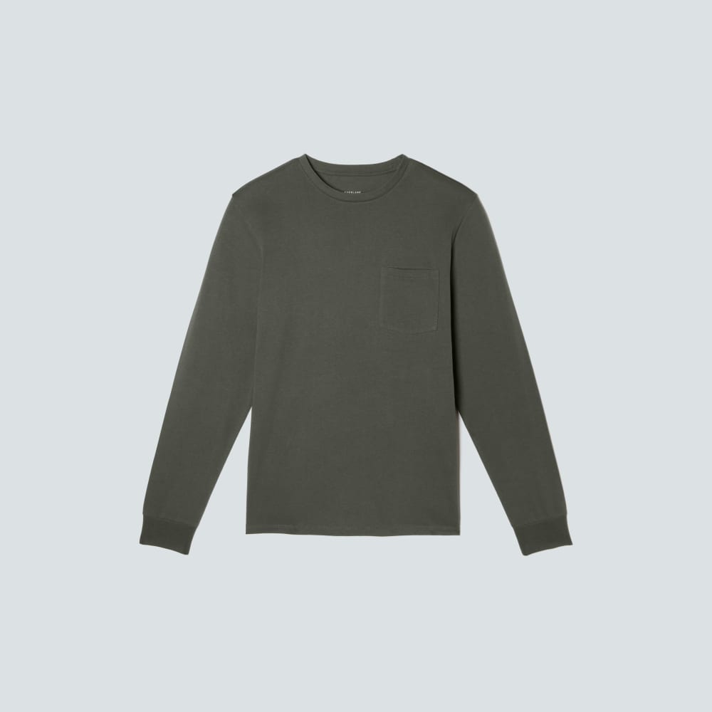 The Organic Cotton Long-Sleeve Pocket Tee | Kambaba - Image 2