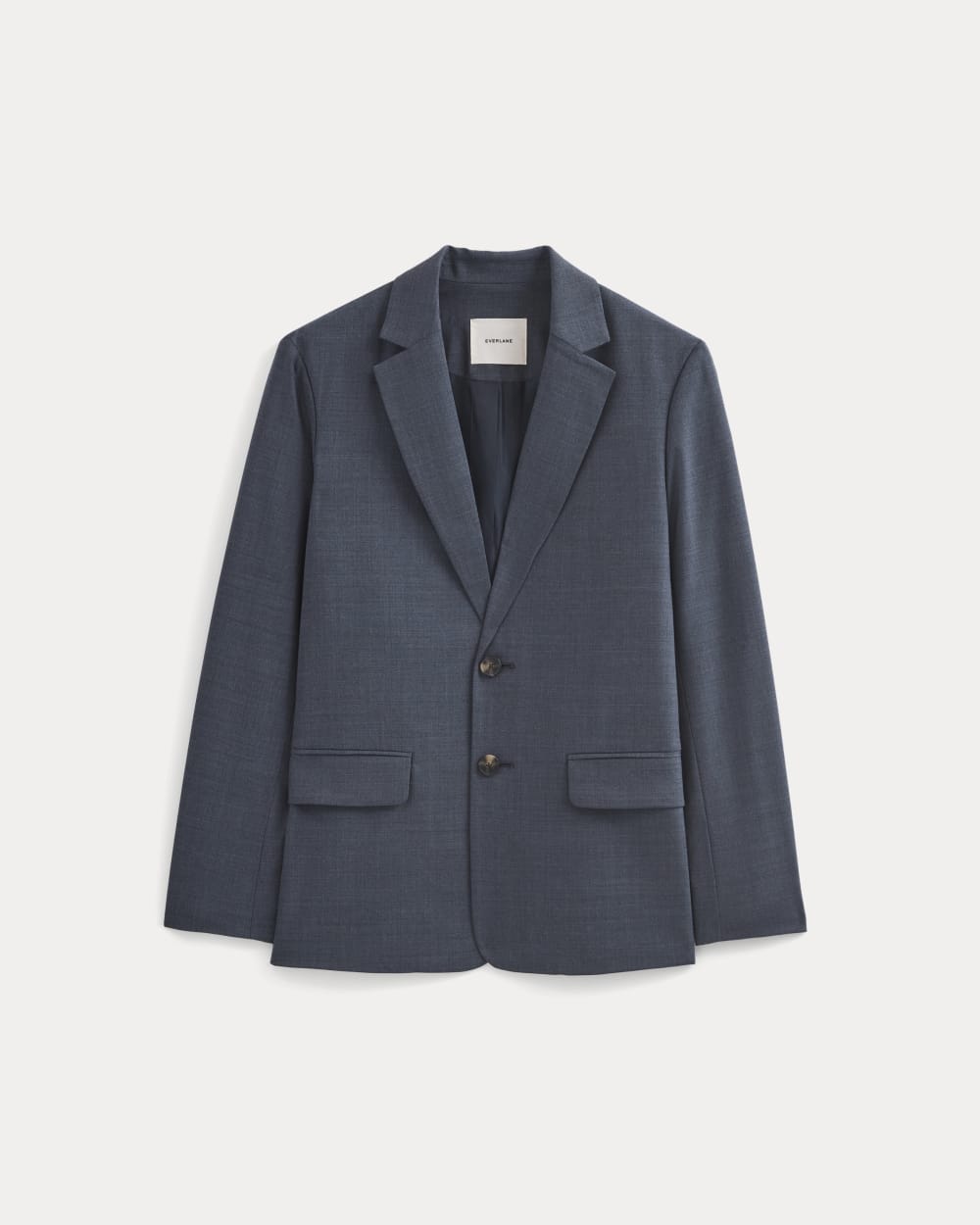 Tropical Wool Blazer | Heathered Navy - Image 2