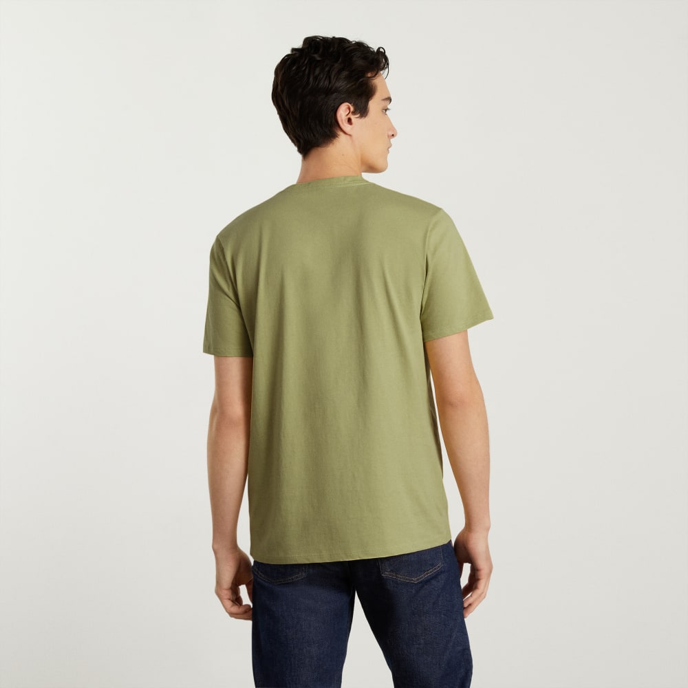 The Organic Cotton V-Neck Tee | Desert Palm - Image 5