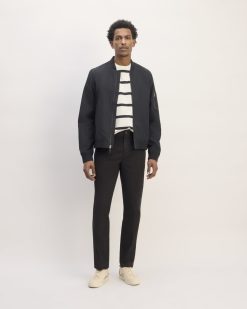 The Relaxed Taper Air Chino | Black