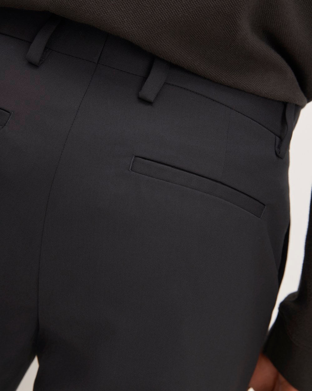 The Italian Wool Pant | Black - Image 5