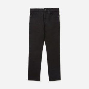 Alternative view of The Skinny 4-Way Stretch Organic Jean | Uniform | Black