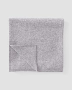 Alternative view of The ReCashmere Scarf |  Heathered Grey