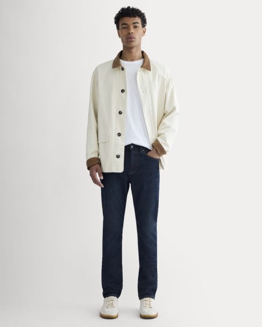 The Slim 4-Way Stretch Organic Jean | Uniform  | Deep Indigo