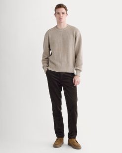 Wide Wale Corduroy Trouser | Dark Chocolate